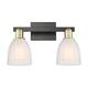 Option Black Antique Brass / White