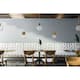 Option Antique Brushed Brass / Clear Glass