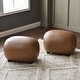 preview thumbnail 80 of 112, KINWELL 23" Wide Faux Leather Upholstered Ottoman Footrest, PU Entryway Footstool