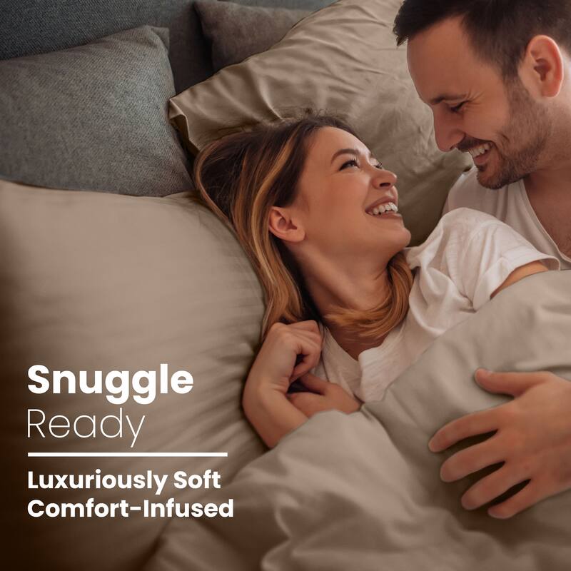 Martex 400 TC 100% Cotton Sateen, Deep Pocket, Silky Soft Sheet Set