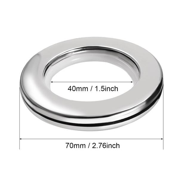 Shop Curtain Grommets Plastic 1 5inch Inner Dia Drapery Eyelet