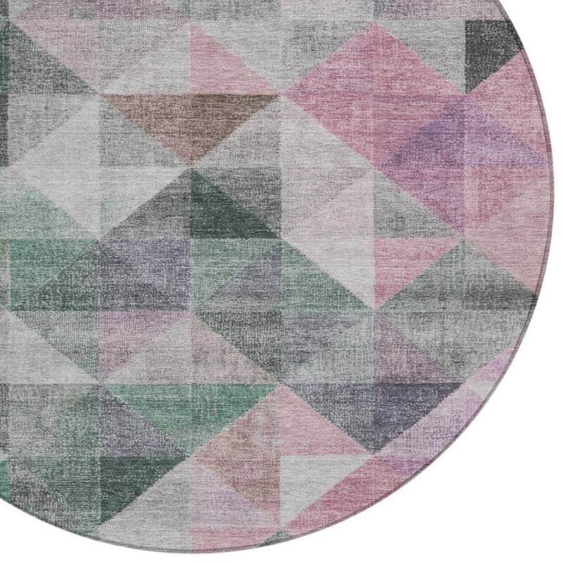 HomeRoots Geometric Transitional Rectangle Outdoor Rug