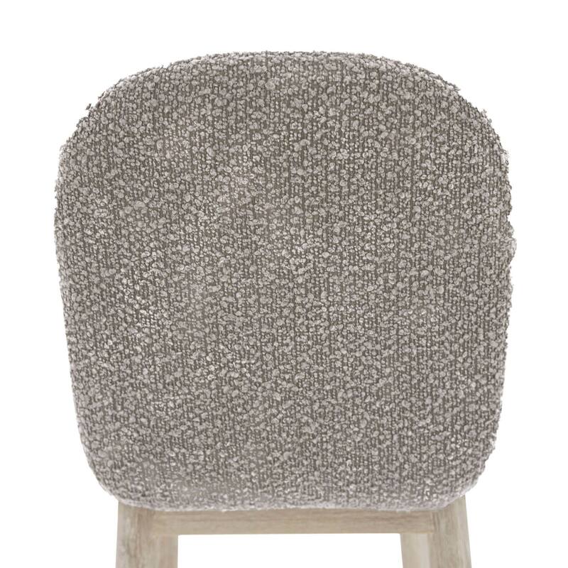 Willow Upholstered Acacia Dining Chair (Set of 2)