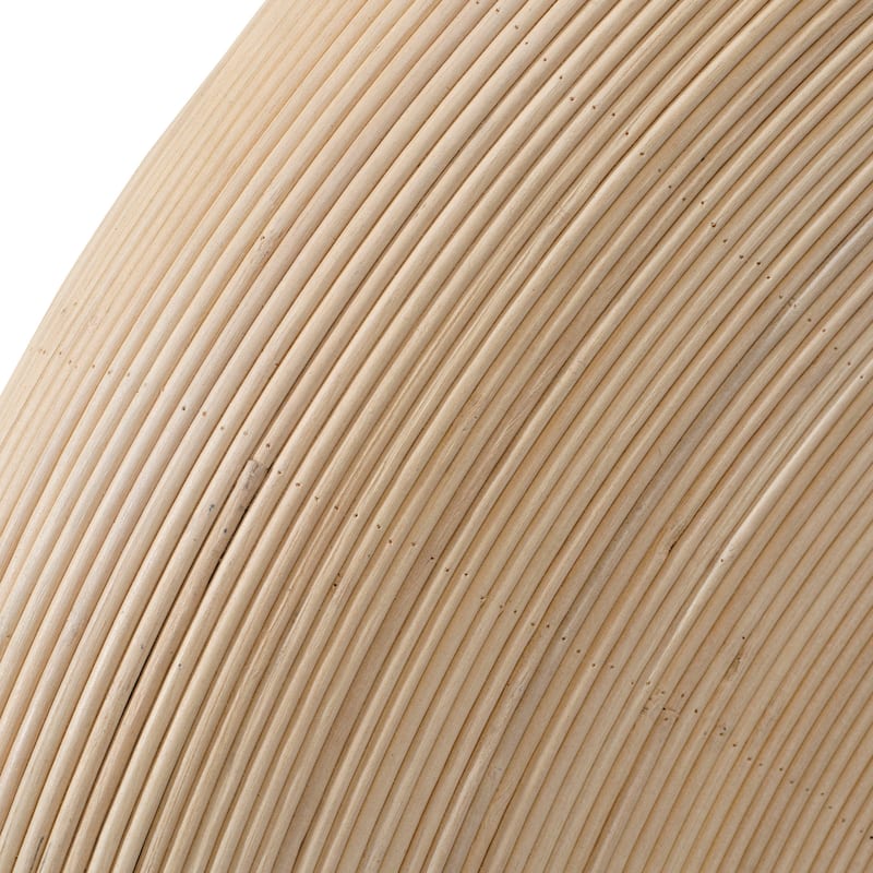 Jamie Young Paddock Bamboo Round Wall Mirror