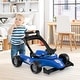 preview thumbnail 10 of 14, Gymax 4-in-1 Baby Push Walker w/ 3-Level Adjustable Height Padded Seat