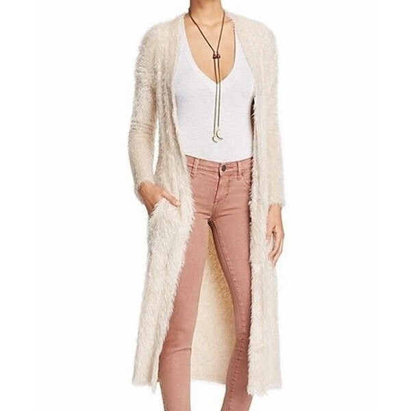 fuzzy cardigan sweater