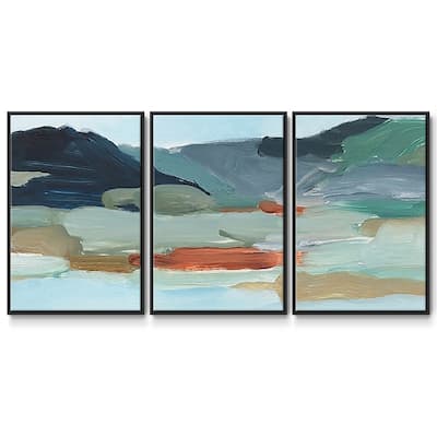 Autumn Mountains II - Multi Piece Framed Canvas