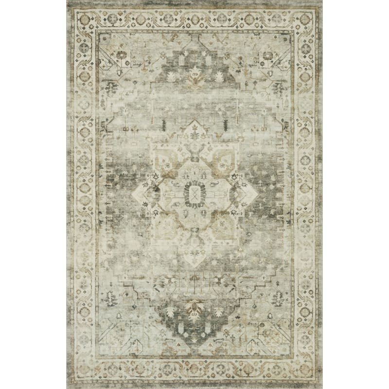 Alexander Home Juliet Vintage Ultra-Plush Medallion Area Rug