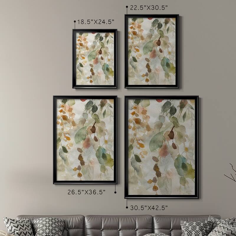 Cascading Nature I Premium Framed Print - Ready to Hang