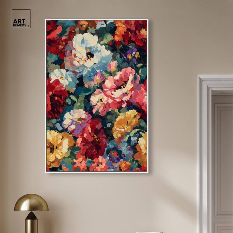Garden Tapestries I Canvas by Art Remedy