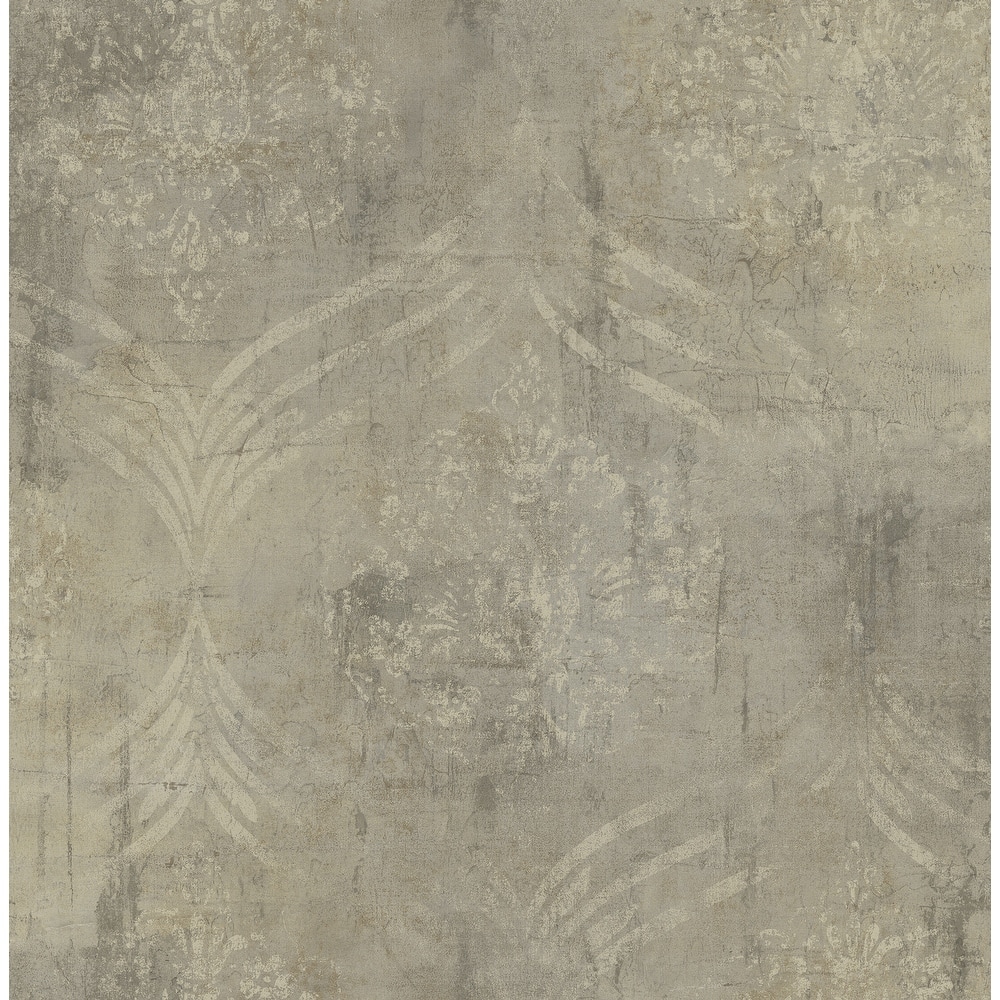 Seabrook Designs Brilliant Ogee Rustic Unpasted Wallpaper
