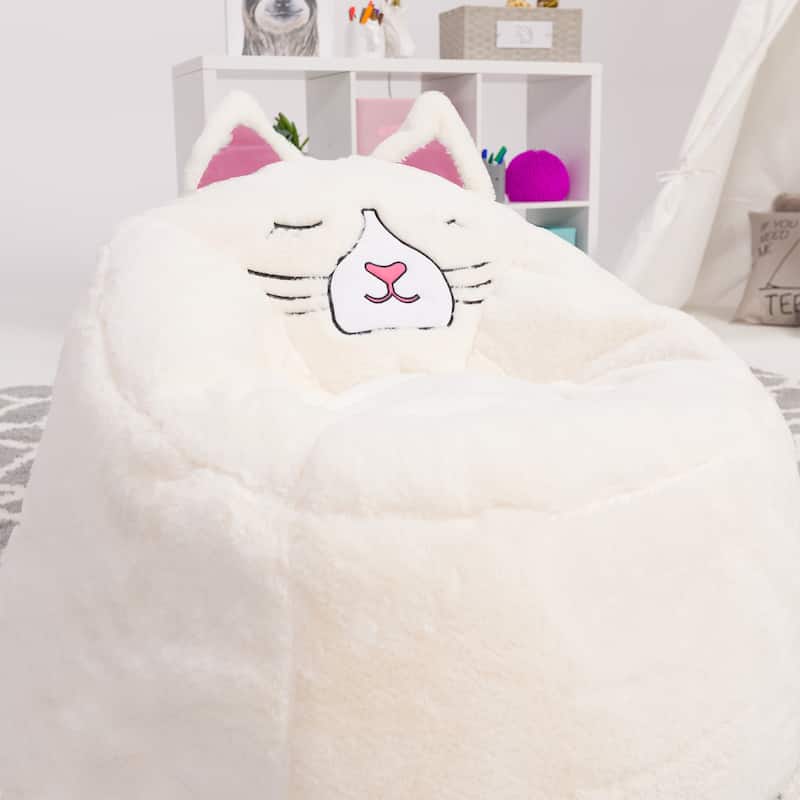 Bean Bag, Soft and Cozy Animal Bean Bag Chair Child Proof Closure