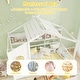 preview thumbnail 17 of 18, Gymax Twin Size House Bed Kids Bed Frame w/ 2 Storage Drawers & Fence