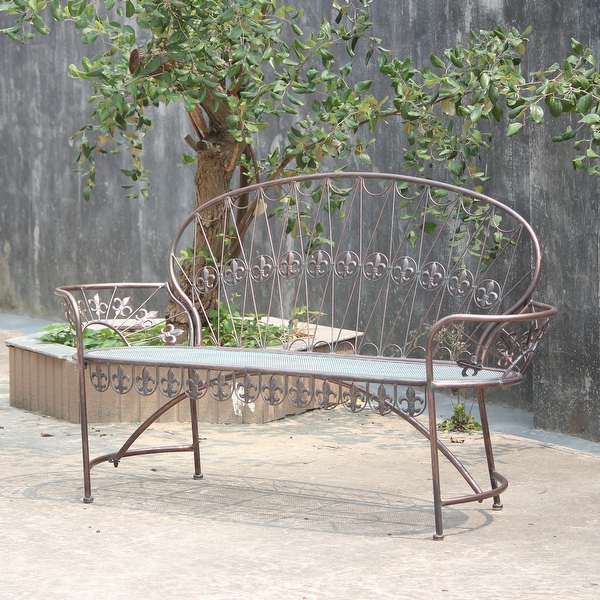 Curved garden seating best sale