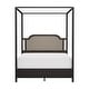 preview thumbnail 7 of 25, Hillsdale Furniture Melanie Wood and Metal Canopy Bed, Oiled Bronze