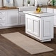 preview thumbnail 28 of 77, Nuloom Nia SuperiorWash Tile Faux Rabbit Machine Washable Area Rug 2' 6" x 8' - Taupe - Runner