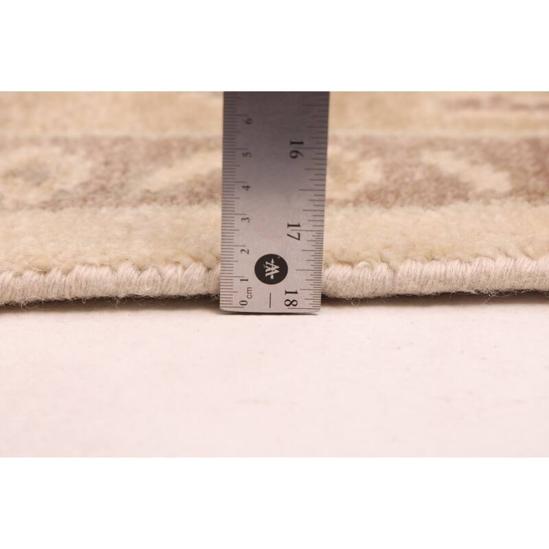 ECARPETGALLERY Hand-knotted Jules Serapi Ivory Wool Rug - 8'2 x 9'11