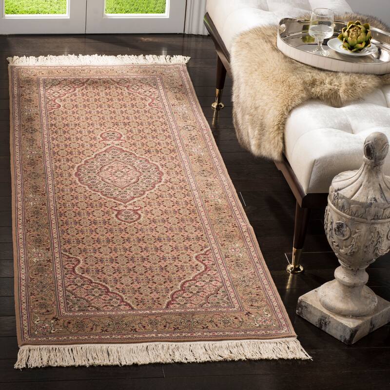 SAFAVIEH Hand-knotted Arbereshe Herati Multi Wool/ Silk Rug