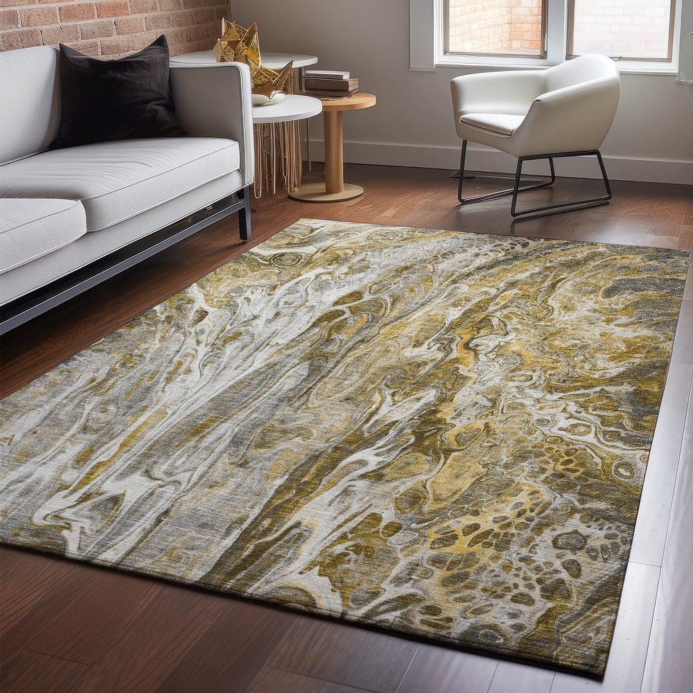 Premium Washable Super Soft Abstact Mayfield Rug