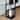 H14 Inch Modern Minimalist Open Frame Solar Lantern with LED Candle Black Geometric Decorative Lantern for Outdoor - H14''