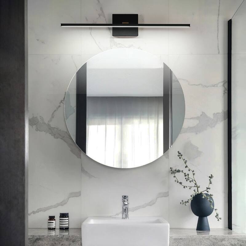 Minimalist Linear LED Vanity Light Dimmable Wall Sconce Light Bar