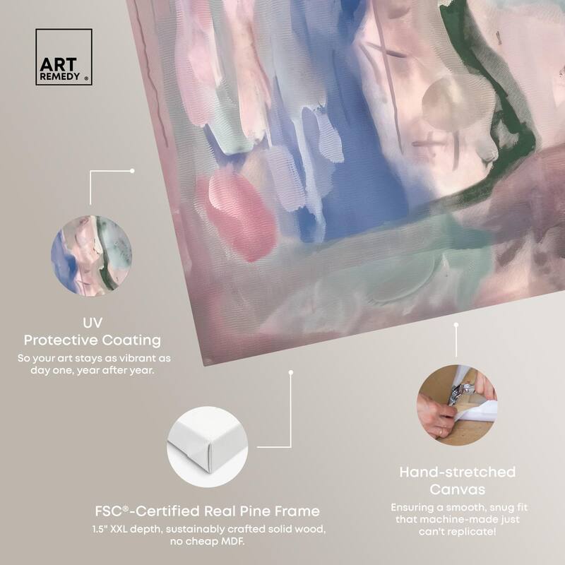 Silk and Satin II Canvas by Art Remedy, Gallery Wrapped