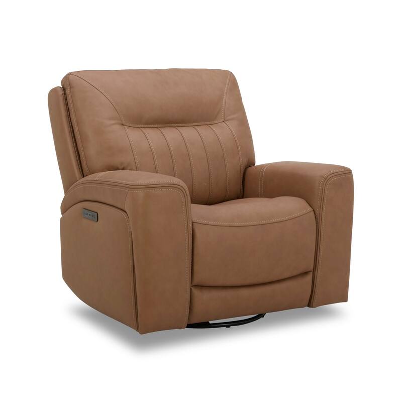 Liberty Furniture Bennett Power Leather Recliner with Charging Port