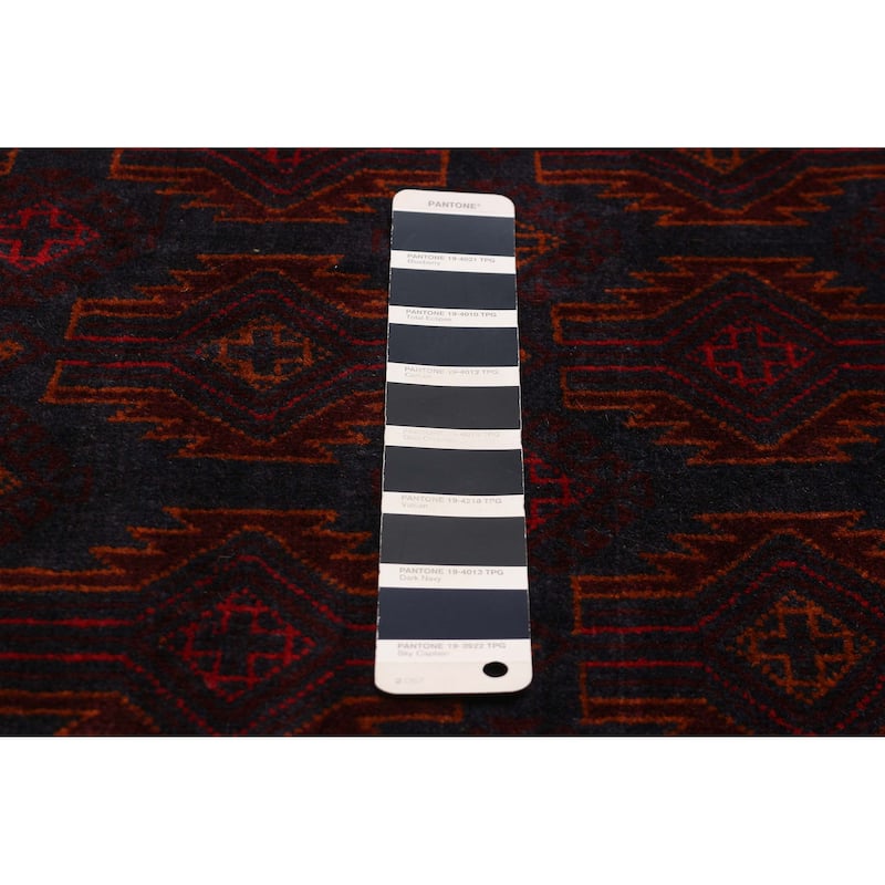 Teimani Navy Rug 3'7" x 6'2" - 3'7 x 6'2