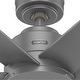 preview thumbnail 27 of 28, Hunter 52" Kennicott Outdoor Ceiling Fan, Wall Control - Contemporary, Industrial, Transitional - Windmill - Damp Rated!