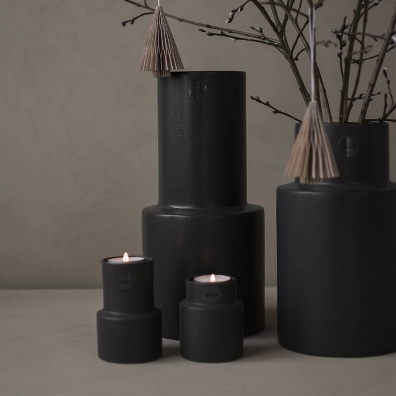 OBLONG CANDLE cast iron- ND - Grey