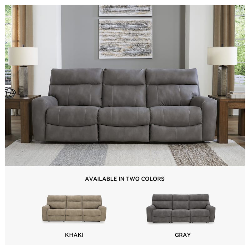 Signature Design by Ashley Next-Gen DuraPella 3-Piece Power Reclining Sectional Sofa - 105"W x 42"D x 42"H
