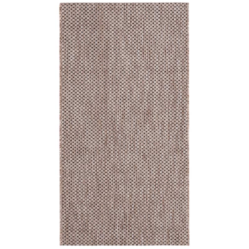 SAFAVIEH Courtyard Begajeta Indoor/Outdoor Waterproof Patio Backyard Rug.