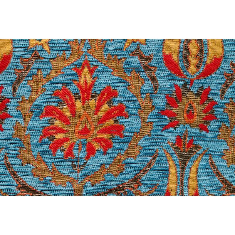 Suzani Tulip Chenille Turkish Decorative Pillow