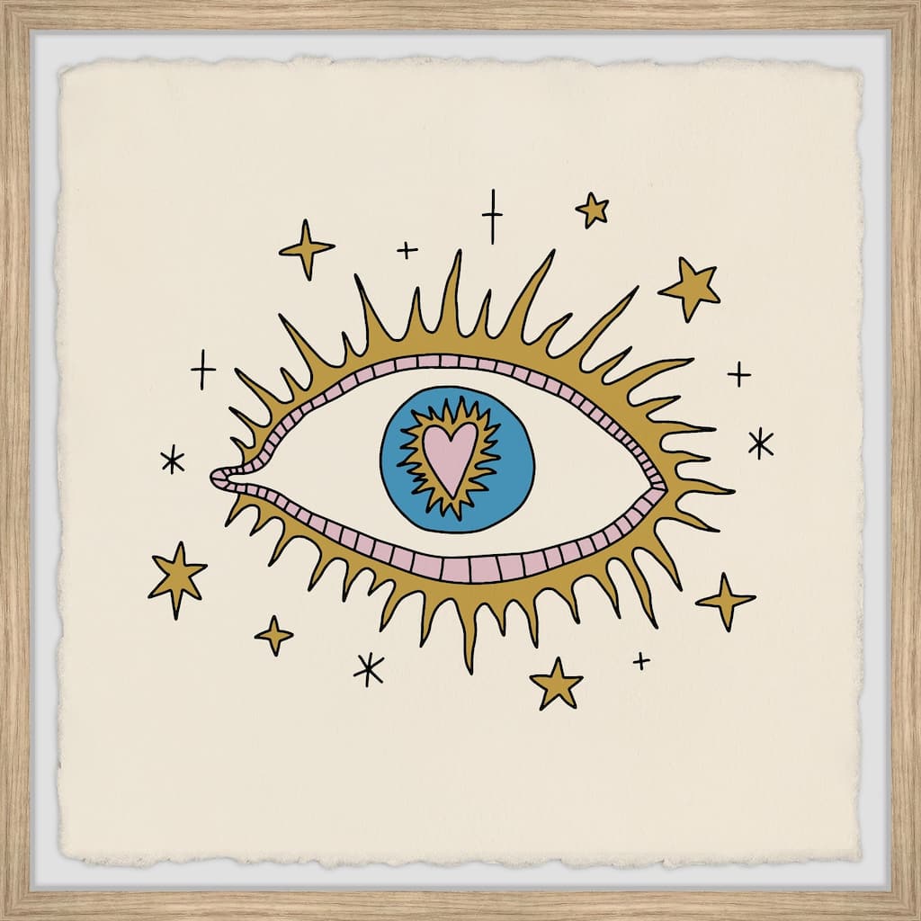 Burning Heart Framed Wall Art, Elegant Home Touch - Sophisticated Artwork for Refined Décor