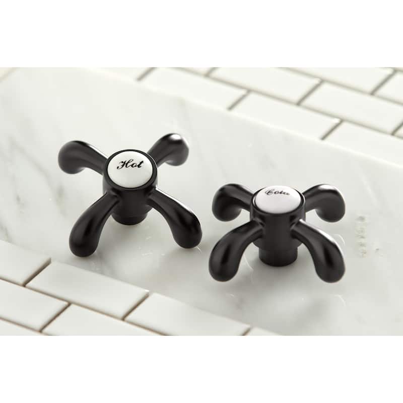 Kingston Brass French Country Bridge Kitchen Faucet with Brass Sprayer