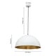 preview thumbnail 19 of 200, Industrial Oversized Metal Dome Pendant Light - Modern Farmhouse