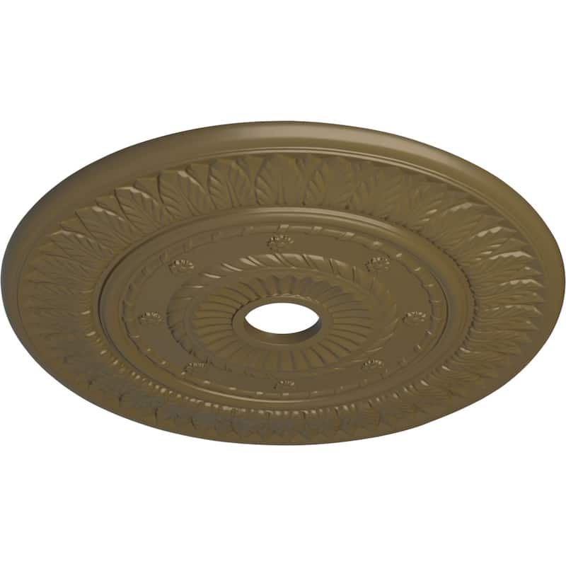 26 3/4"OD x 3 5/8"ID x 1 1/8"P Leaf Ceiling Medallion
