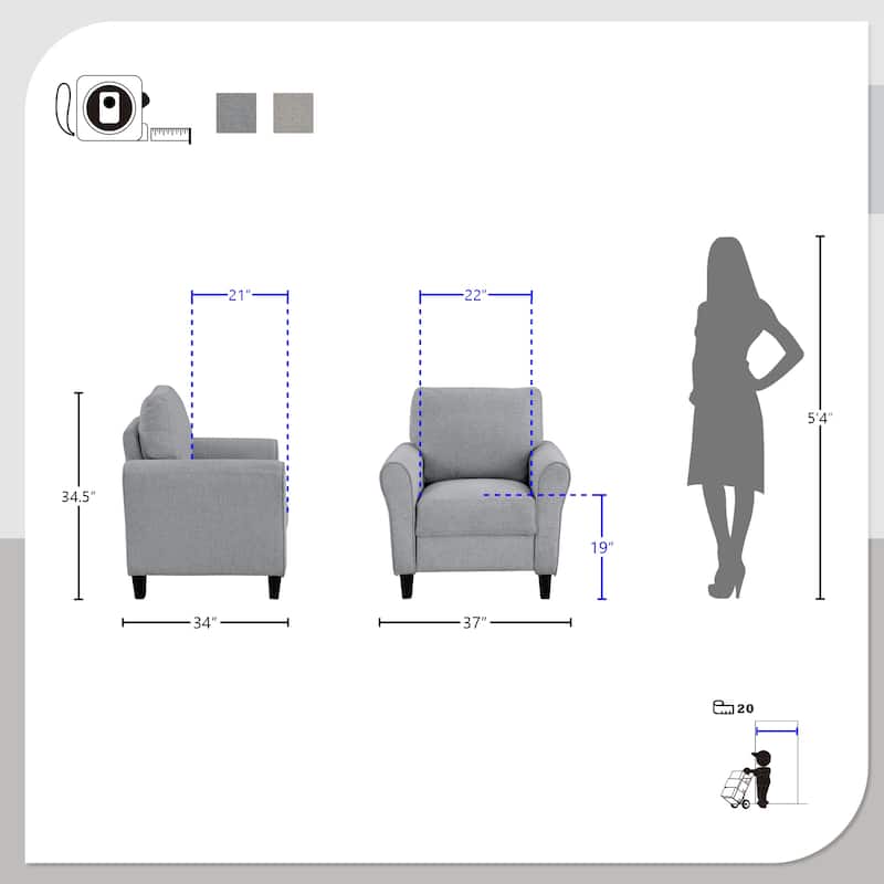 Diboll 3-Piece Living Room Set
