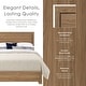 preview thumbnail 6 of 11, Furniture of America Nyess Modern Chestnut Brown 4-Piece Wood Kids Bedroom Set