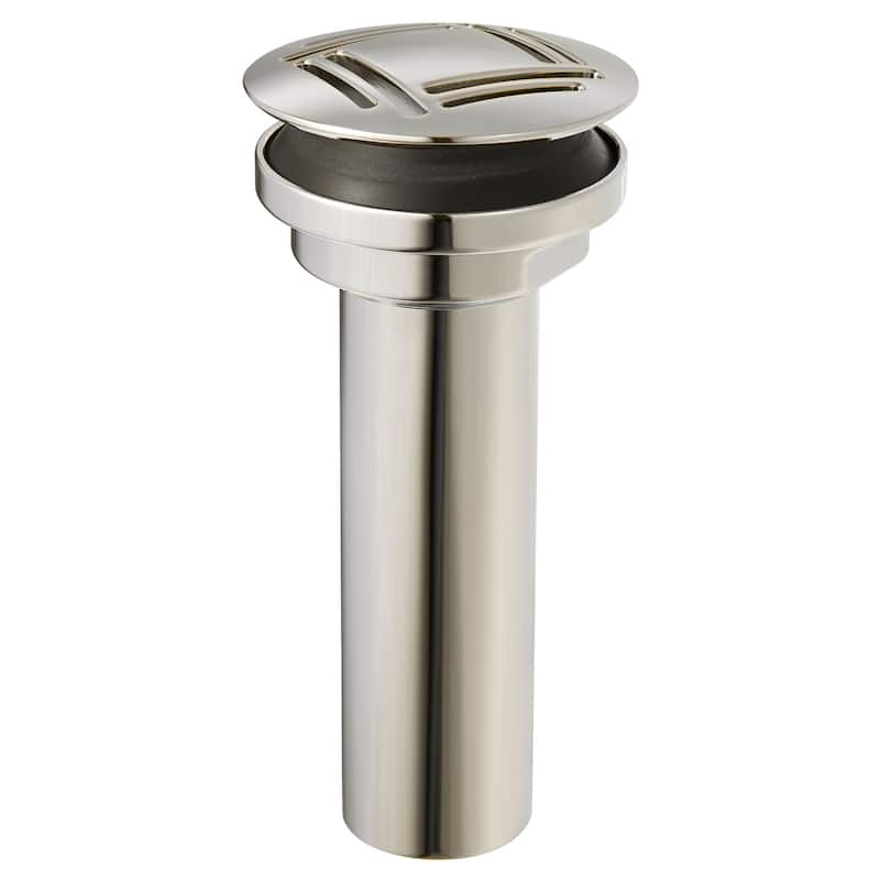 DXV Belshire Grid Drain - Platinum Nickel