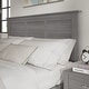 preview thumbnail 26 of 33, Queen Ash Grey Headboard Platinum Gray