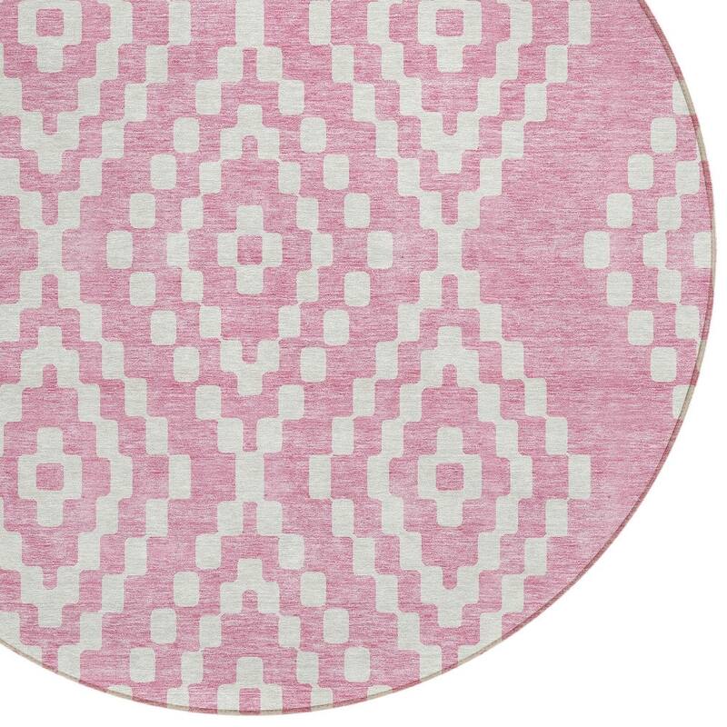 HomeRoots Geometric Transitional Rectangle Outdoor Rug