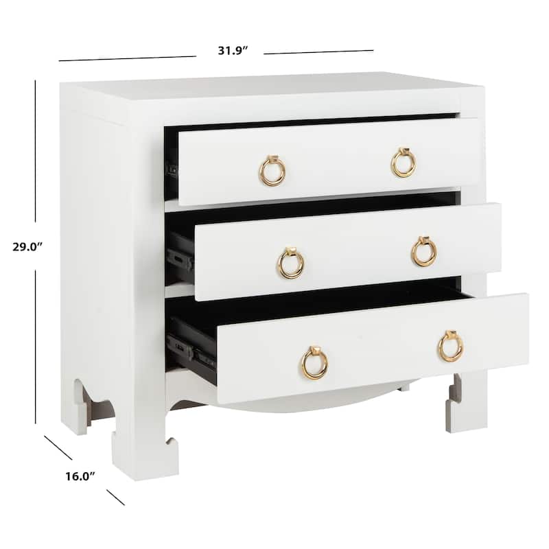 SAFAVIEH Alexina 3-Drawer Chest