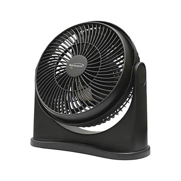 Brentwood Kool Zone 8 inch Air Circulator Fan-Quietly Delivers 3 Levels ...