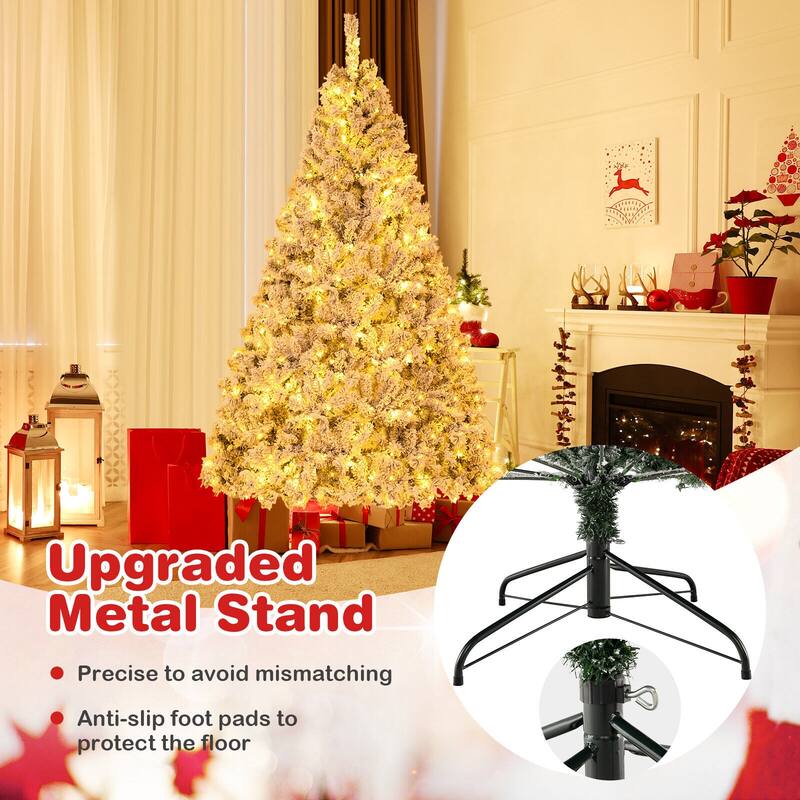 7 Feet Artificial Xmas Tree 3-Minute Quick Shape