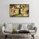 preview thumbnail 4 of 13, iCanvas "Study Of Washers At Eragny, c.1901" by Camille Pissarro Framed