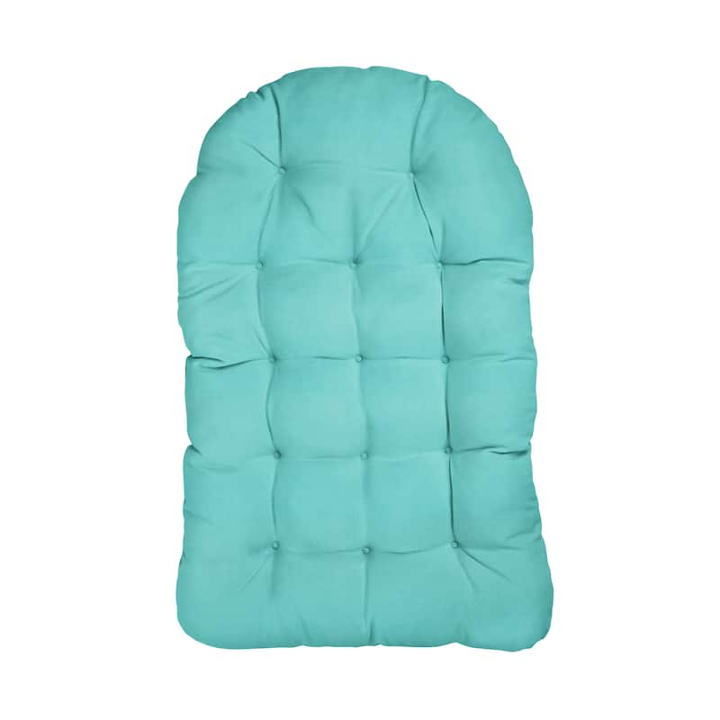 Sorra Home Sunbrella Outdoor Egg Chair Replacement Cushion - Canvas Aruba