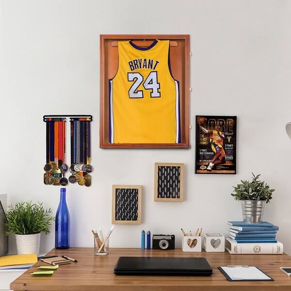 Shop Kinbor Jersey Display Frame Shadow Box Display Case W