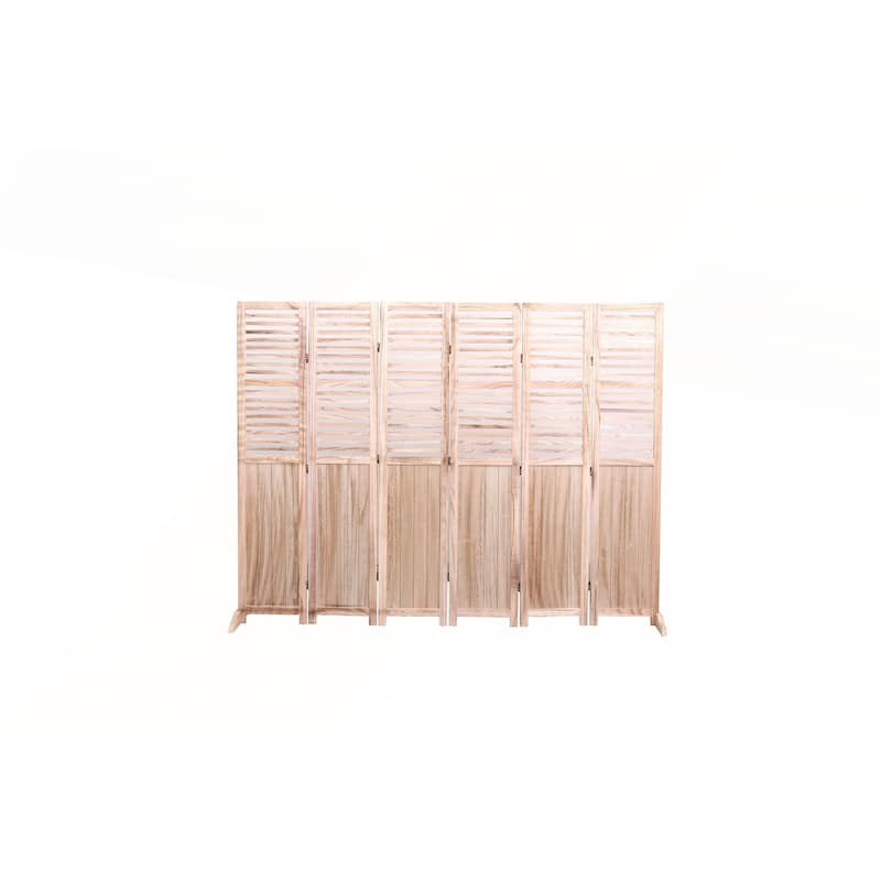 Solid Wood Folding Room Divider