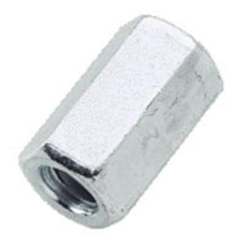 -13 1/2-In Coarse Thread Steelworks Boltmaster Steel Coupling Nut 